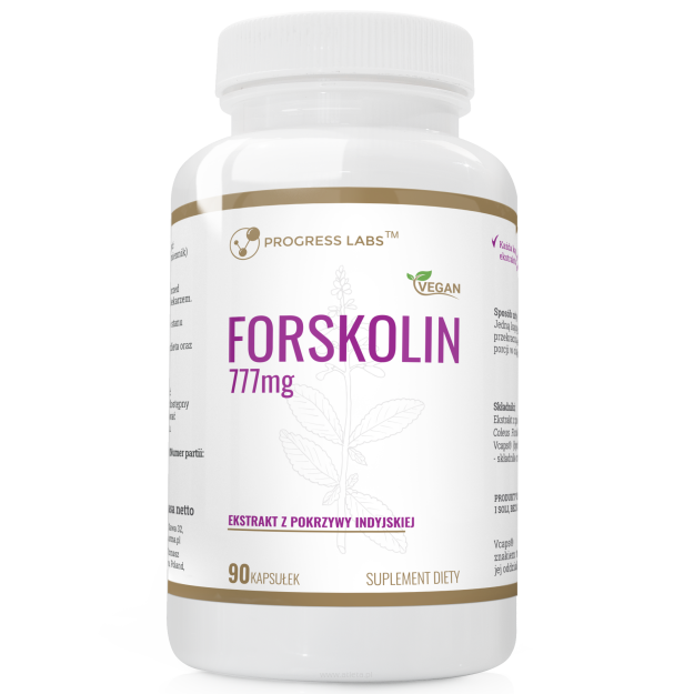 Progress Labs Forskolin 777mg | 90 kapsułek