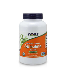 Now Foods Spirulina Certified Organic 500mg | 500 tabl. 