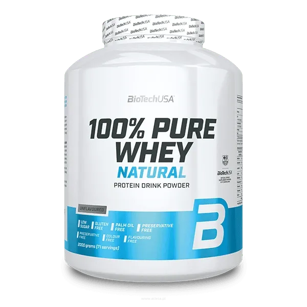 BioTechUSA 100% Pure Whey Natural | 2000 g