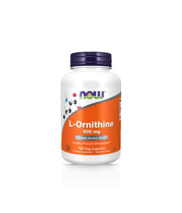 Now Foods L-Ornithine 500mg | 120 vcaps  