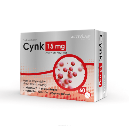 Activlab Pharma Cynk 15mg Miedź | 60 tabl.