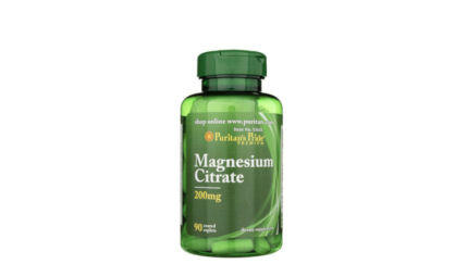 Puritan's Pride Magnesium Citrate Magnez Cytrynian 200 mg | 90 tab.