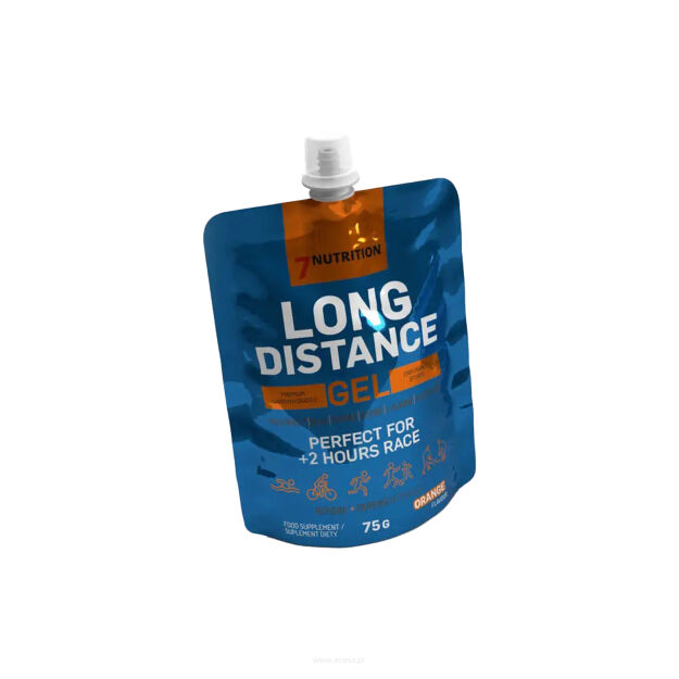 7Nutrition Long Distance Gel 75g pomarańcza