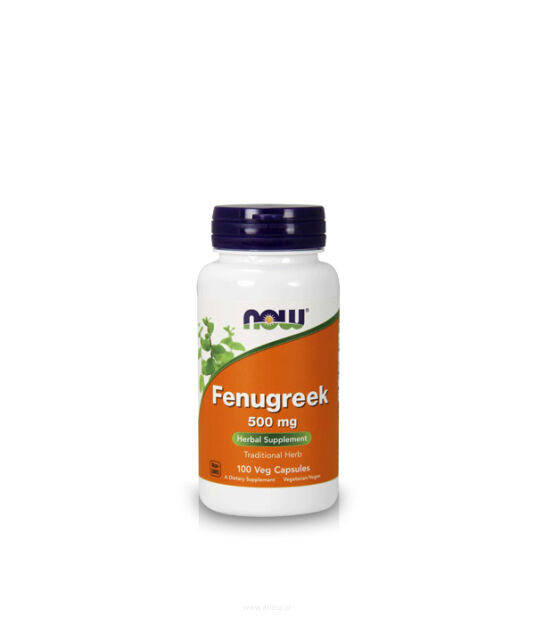 Now Foods Fenugreek 500mg | 100 vcaps 