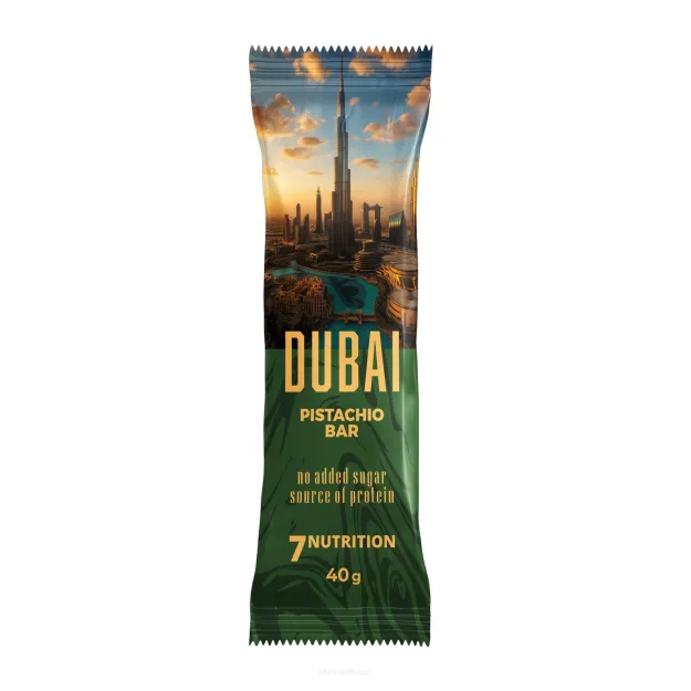 7Nutrition DUBAI baton proteinowy pistacja | 40g
