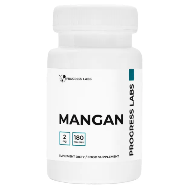 Progress Labs Mangan 2 mg | 180 tabletek