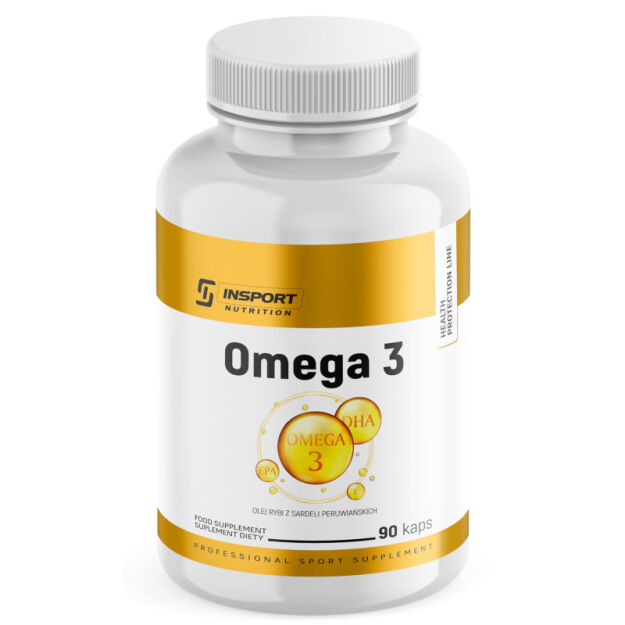 Insport Omega 3 | 90 kapsułek