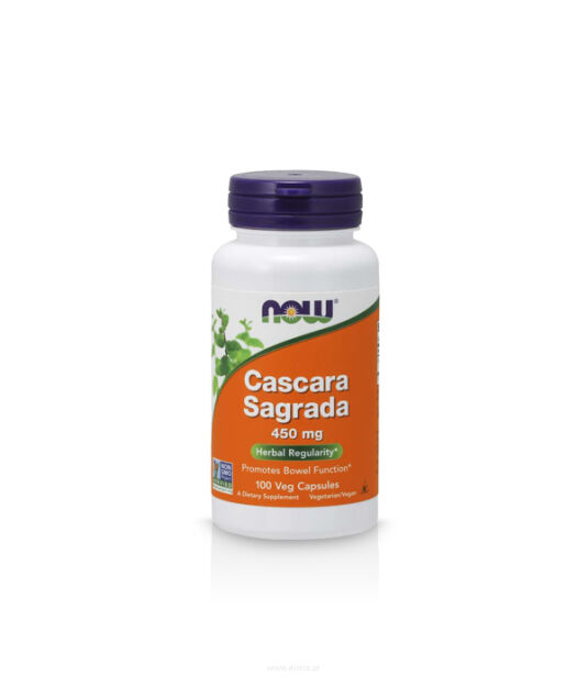 Now Foods Cascara Sagrada 450mg | 100 kaps