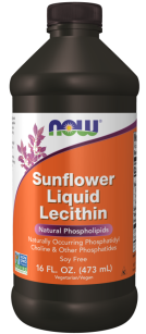 Now Sunflower Liquid Lecithin | 473ml