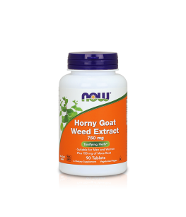 Now  Foods Horny Goat  Weed Extract 750mg 90tab.   