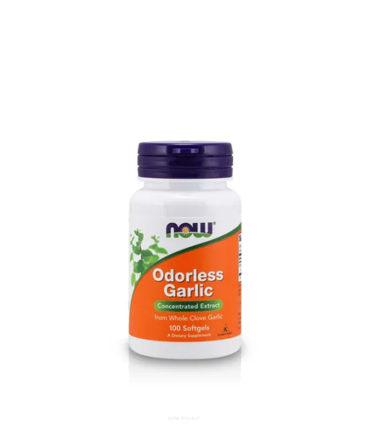 Now Foods Odorless Garlic | 100 softgels 