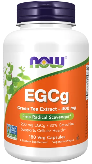 Now Foods EGCG Green Tea Extract 400mg | 180 kapsułek