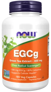 Now Foods EGCG Green Tea Extract 400mg | 180 kapsułek