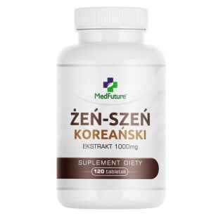 MedFuture Żeń-szeń koreański 1000mg | 120 tabletek