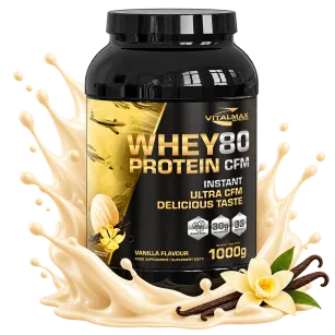 Vitalmax Whey Protein 80 | 1000g | wanilia