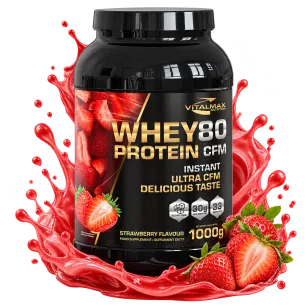 Vitalmax Whey Protein 80 | 1000g | truskawka