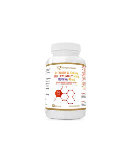 Progress Labs Rutyna C Max Witamina C 1000mg | 120 kaps.