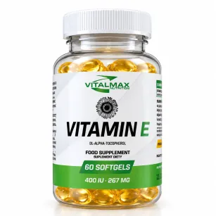Vitalmax Vitamin E 400IU | 60 softgels
