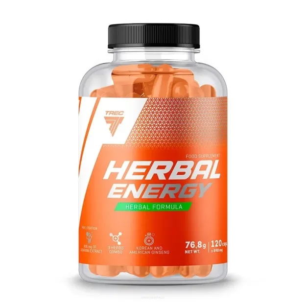 Trec Herbal energy | 120 kapsułek