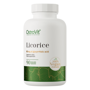 OstroVit Licorice Lukrecja VEGE | 90 kaps.