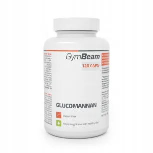 GymBeam Glukomannan Konjac 500 mg | 120 tabletek