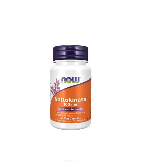 Now Foods  Nattokinase 100 mg | 60 Veg Capsules