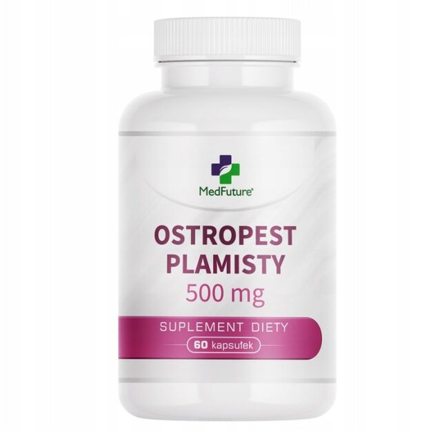 MedFuture Ostropest plamisty 500mg | 60 kapsułek