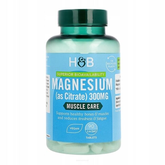 Holland & Barrett Magnesium Citrate 300mg | 90 tabletek