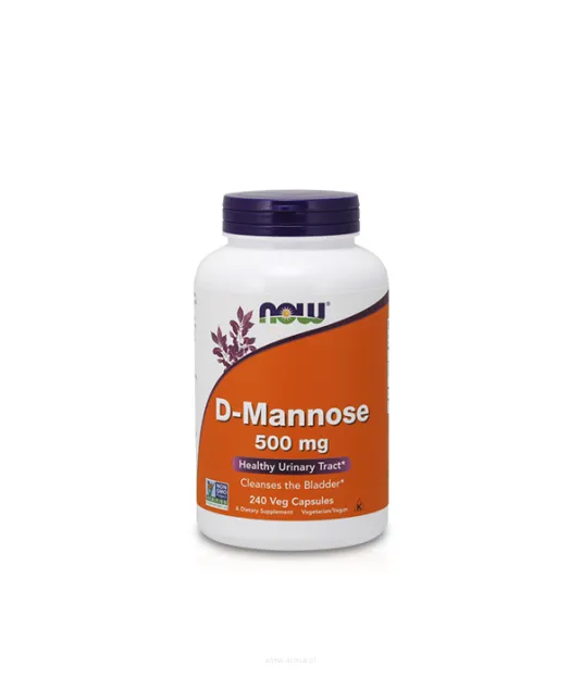 Now D-Mannose 500mg | 240 vcaps