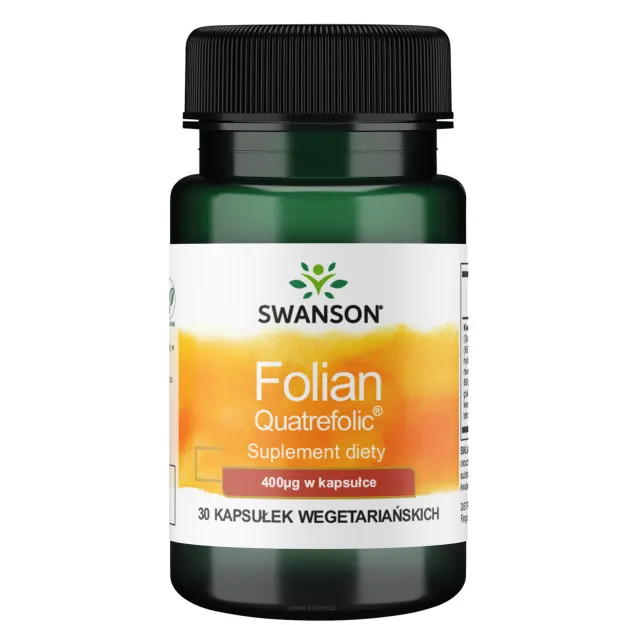 Swanson Folate 5-MTHF 400 mcg | 30 vcaps