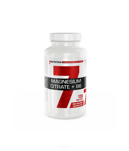 7Nutrition Magnesium Citrate + B6 |120 kaps.