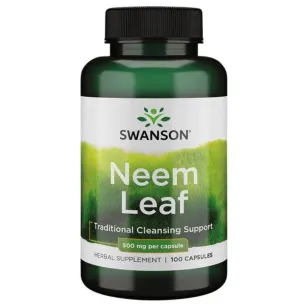 Swanson Neem Leaf 500mg | 100 kapsułek