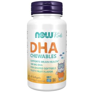 Now Foods DHA Kid’s Chewable 100mg | 60 softgels