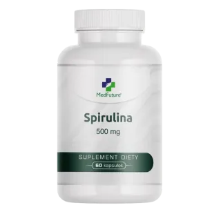 MedFuture Spirulina Organic BIO 500mg | 60 kapsułek