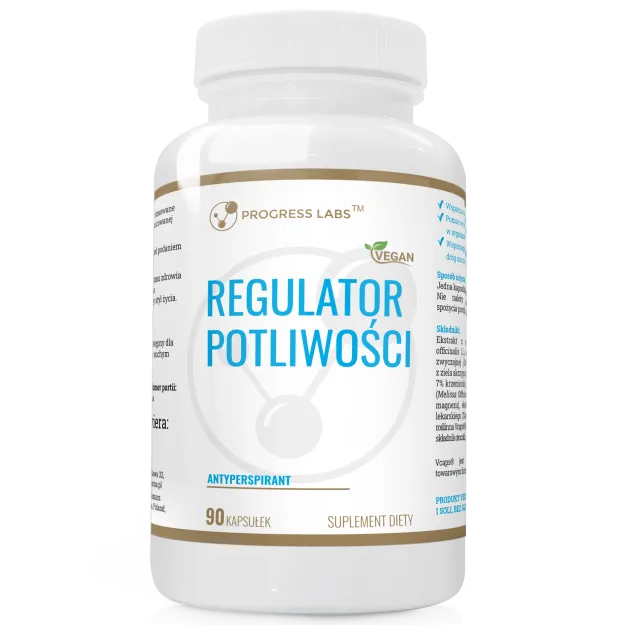 Progress Regulator potliwości | 90 kapsułek