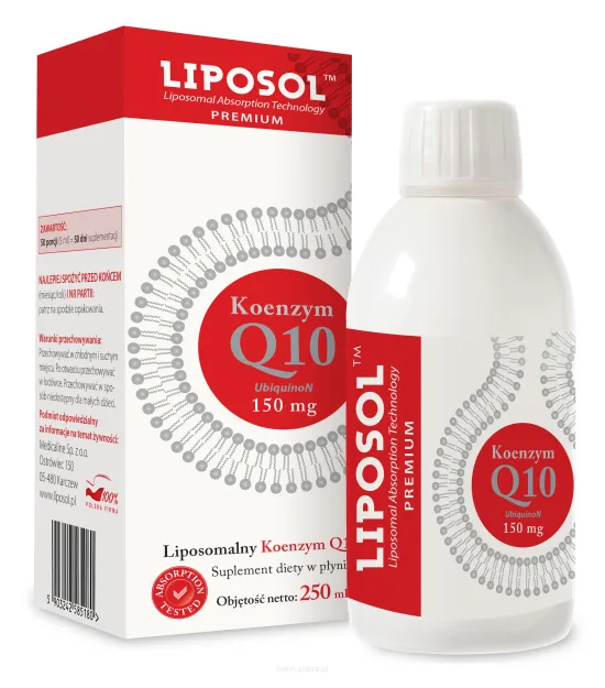 Aliness Liposol Liposomalny Koenzym Q10 150mg | 250 ml