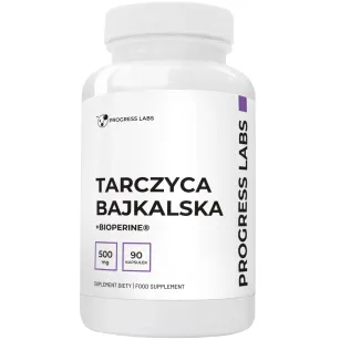 Progress Labs Tarczyca Bajkalska + Bioperine | 90 kapsułek