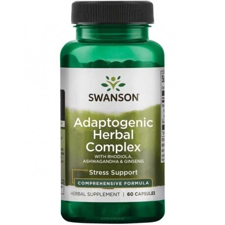 Swanson Adaptogenic Herbal Complex | 60 kaps