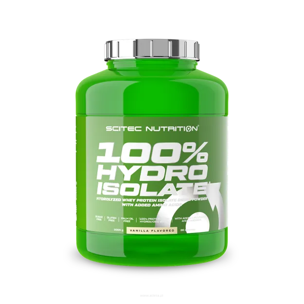 Scitec Hydro Isolate | 2000g wanilia, truskawka