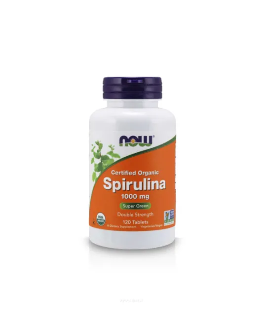 Now Foods Spirulina 1000mg | 120 tabl.