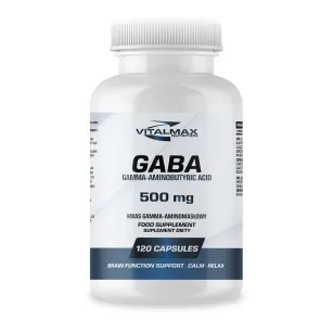 Vitalmax GABA | 120 kapsułek kwas gamma-aminomasłowy