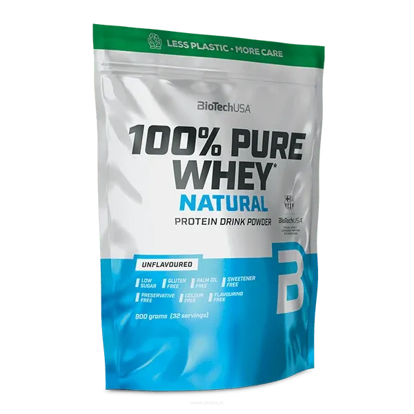 BioTechUSA 100% Pure Whey Natural | 900 g