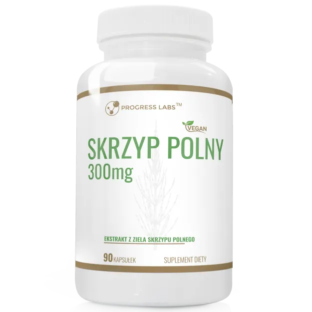 Progress Labs Skrzyp Polny Ekstrakt Horsetail 300mg | 90 kapsułek
