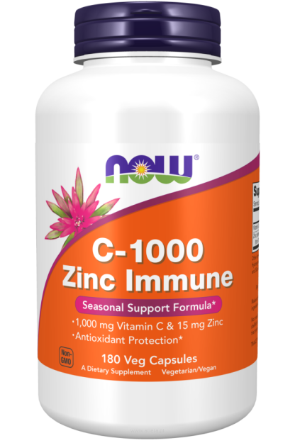 Now C-1000 Zinc Immune | 180 vcaps