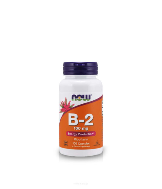 Now Foods Vitamin B-2 Riboflavin 100mg | 100 Caps