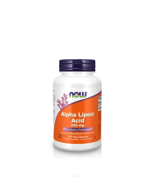 Now Foods Alpha Lipoic Acid (ALA) 250mg | 120 vcaps