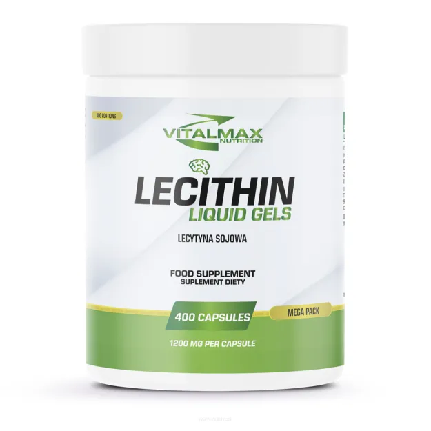 Vitalmax Lecithin 1200mg | 400 softgels Lecytyna