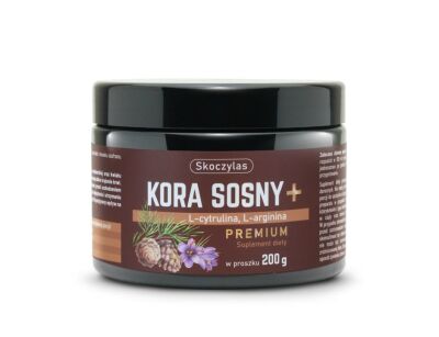 Skoczylas Kora sosny + L-cytrulina + L-arginina PREMIUM | 200g