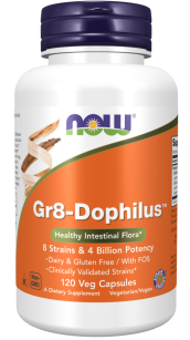 Now Gr8-Dophilus | 120 vcaps probiotyk