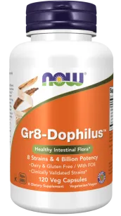 Now Gr8-Dophilus | 120 vcaps probiotyk